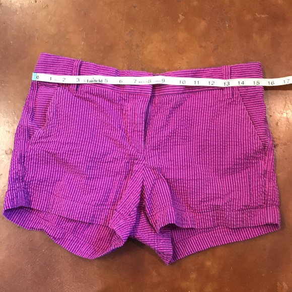 J Crew seersucker shorts size 4 - Picture 2 of 6